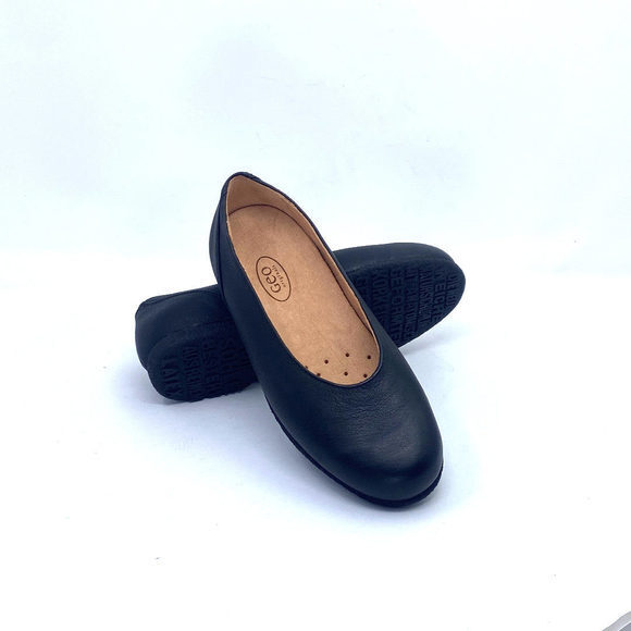 Leather Cork Flats Geo Original's Andrea Y2K‎ Vintage - Picture 5 of 6